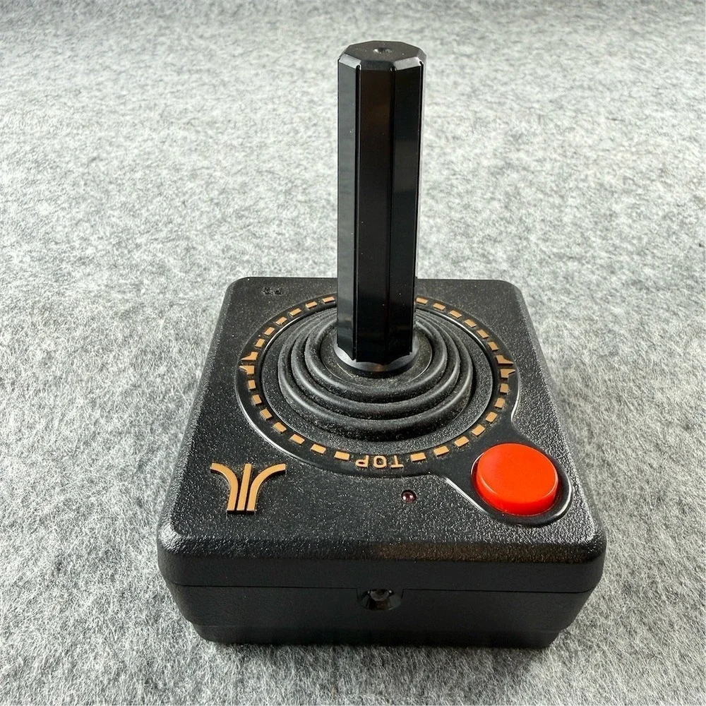 Atari Flashback Wireless Joystick Controller P2 Player 2 Black CX-Style